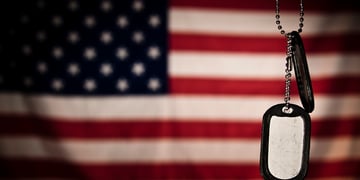 shadowy usa flag