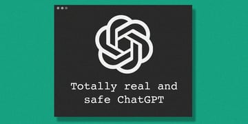 chatgpt fake application app window logo