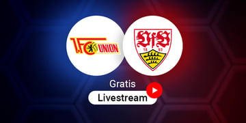 FC Union Berlin vs. Stuttgart Logos für Bundesliga Spiel in der Saison 2025/2026