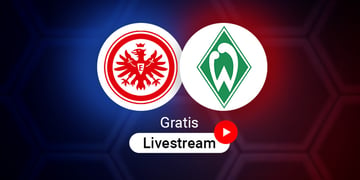 Frankfurt vs. Werder Logos für Bundesliga Spiel in der Saison 2025/2026