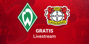 Team Logos zum Spiel Werder Bremen vs. Leverkusen in der Bundesliga