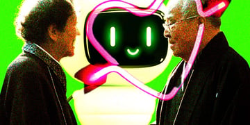 A Chinese man plugged in, in love to an AI bot, at the expense of his wife.