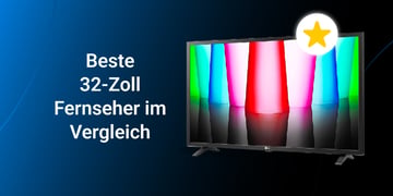 Beitragsbild zum Vergleich der besten 32-Zoll-TVs