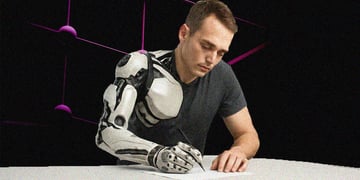 half human half robot