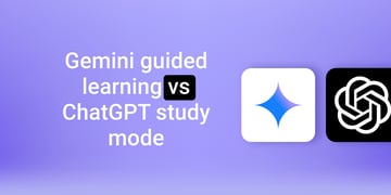 Gemini guided learning vs ChatGPT study mode