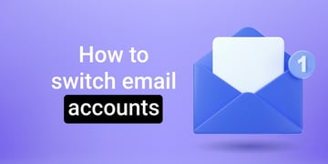 how to switch email acc