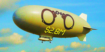 massive zeppelin 2.8 million ransomware seized handcuffs