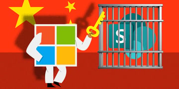 microsfot logo key visual sharepoint logo jail china flag