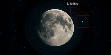 The new moon of Uranus discovered with coordinates.