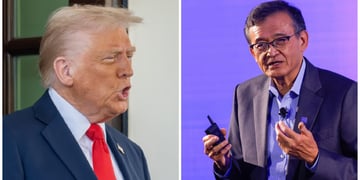 US President Donald Trump and Inel CEO Lip-Bu Tan