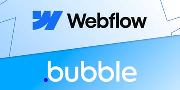Webflow vs Bubble comparison featured image