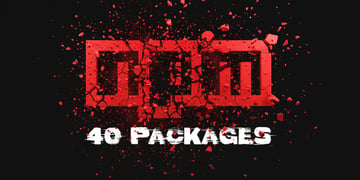 npm logo 40 packages