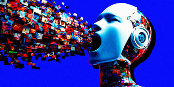 robot-spewing-ai-slop
