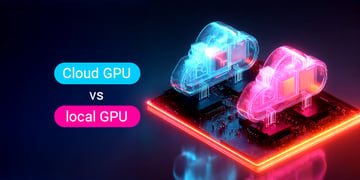 gpu hosting vs local