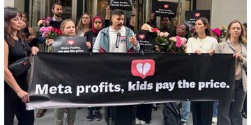 Meta anti-zuckerberg rally