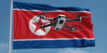 Kim Jong Un attends the performance test of an unmanned strategic reconnaissance aircraft