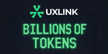 uxlink logo billions tokens crypto