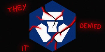 broken crypto.com logo they denied it