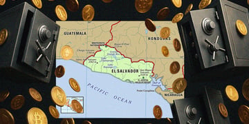 el salvador map bitcoins safe