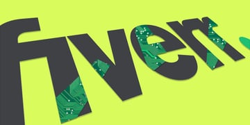 fiver logo missing pieces circuit board