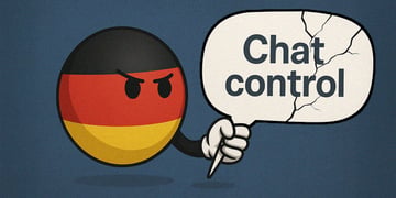 germany flag bubble chat control