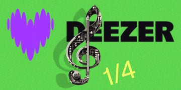 deezer logo musical note robotic quarter