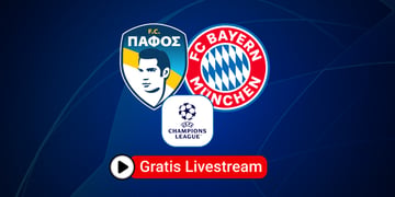 Featured Image, Pafos vs. FC Bayern Team Logos, Livestream Gratis Champions League