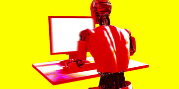 Robot using a computer