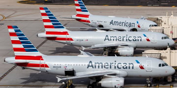American Airlines planes on tarmac