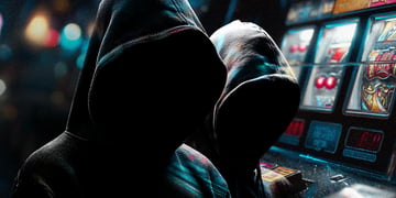 gambling, hackers, criminals