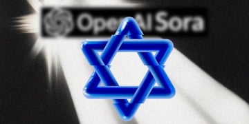A David's star and Sora's logo