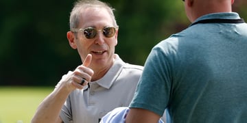 Amazon CEO Andy Jassy giving a thumbs up