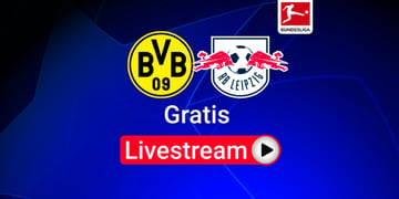 Dortmund vs. RB Leipzig Team Logos Free Bundesliga Livestream