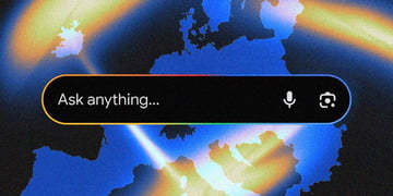 Google AI Mode feature availability in Europe; Google and EU
