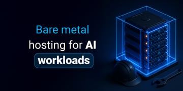 Bare metal hosting for AI workloads