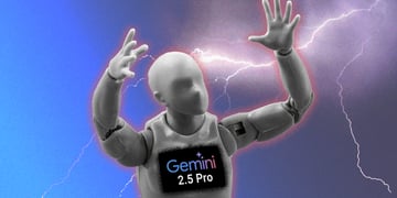 Google Gemini chatbot as angry robot