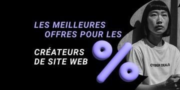 Web builders Black Friday fr