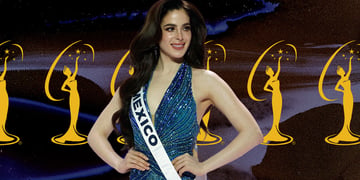 Miss Mexico standing tough and tall.
