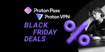 proton vpn proton pass black friday deals