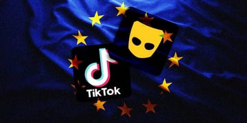EU-flag-TikTok-and-Grindr-logos
