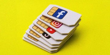 A stack of cheap sim cards.
