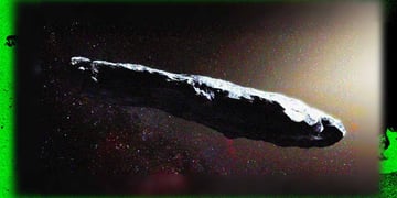 A comet heading into deep space.