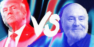 Donald Trump and Rob Reiner
