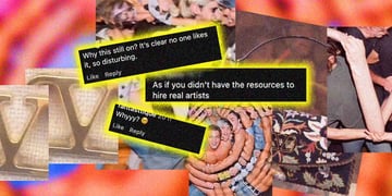 A surreal swirl of social media comments amid a Valentino ad backlash.