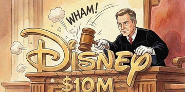 Disney logo 10 million court
