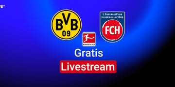 dortmund vs heidenheim, Team Logos, Gratis Livestream