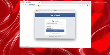 fake Facebook pop-ups