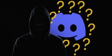 Hackdr with Discord logo surounded by question marks