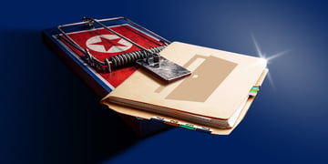 north korea folder