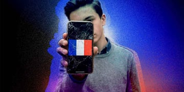 teenager phone france